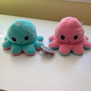 TeeTurtle Reversible Octopus Plush Toy 🐙